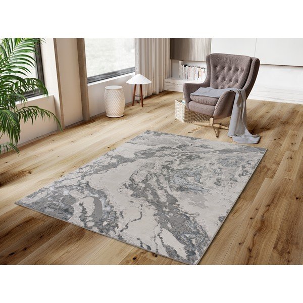 Kilimas pilkos spalvos 160x230 cm Agata – Universal-image-1