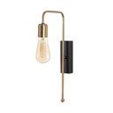 Auksinės spalvos sieninė lempa Pahoma – Opviq lights