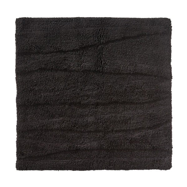 "Zone Flow" juodas vonios kilimėlis, 65 x 65 cm
