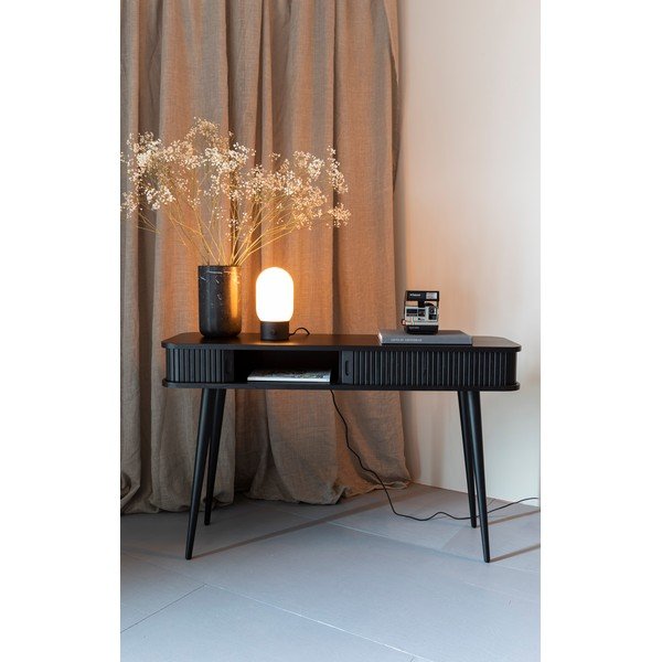 Juodos spalvos konsolinis staliukas Zuiver Barbier, 120 cm ilgio-image-1