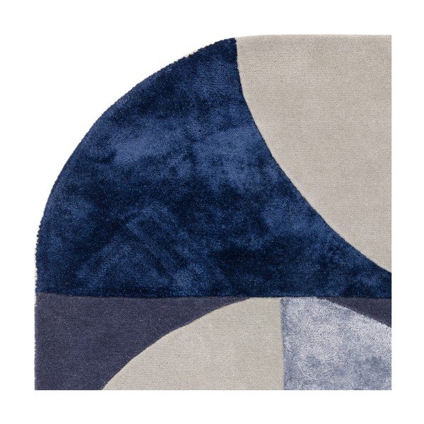 Iš vilnos kilimas tamsiai mėlynos spalvos 160x230 cm Indigo – Asiatic Carpets-image-4