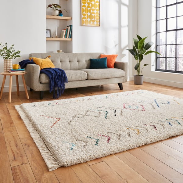 Kilimas kreminės spalvos 160x220 cm Boho – Think Rugs-image-1