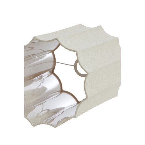 Kreminės spalvos šviestuvo gaubtas ø 24 cm Disli – Light & Living-image-4