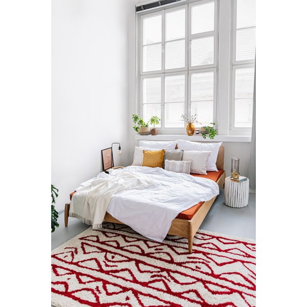 Balta medvilninė dvivietė patalynė Bonami Selection, 160 x 200 cm-image-4