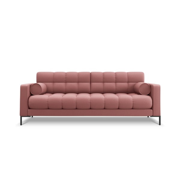 Sofa rožinės spalvos 217 cm Bali – Cosmopolitan Design