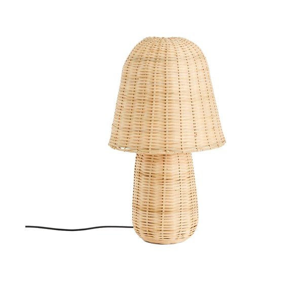 Natūralios spalvos iš rotango stalinis šviestuvas (aukštis 65 cm) Neuda – Kave Home