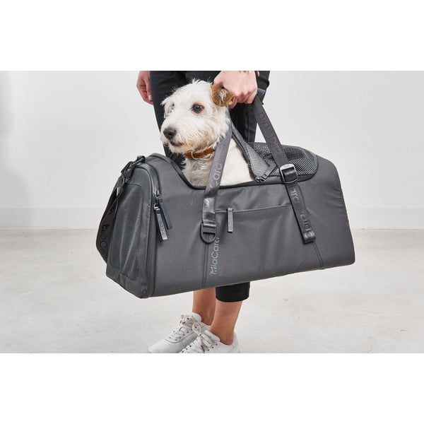 Transportavimo krepšys šuniui 28x55 cm Volata Asphalt S/M – MiaCara-image-1