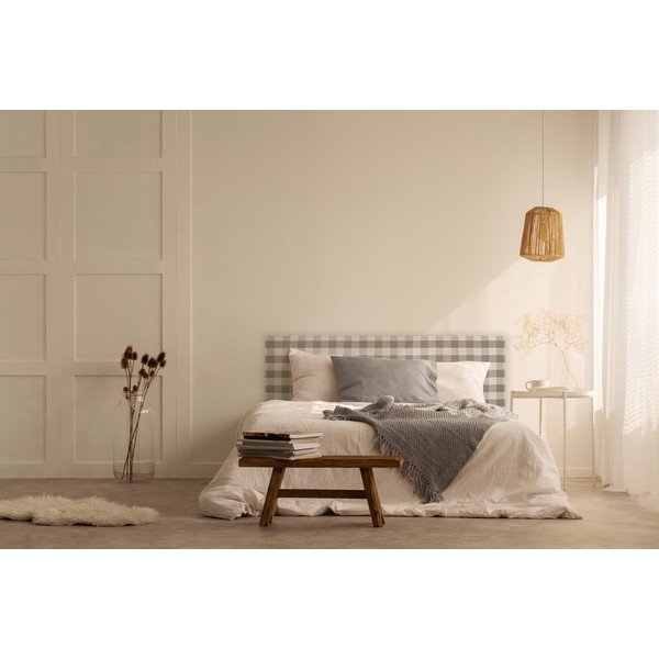 Pilka minkštas lovos galvūgalis 165x52 cm Billie - Really Nice Things-image-2