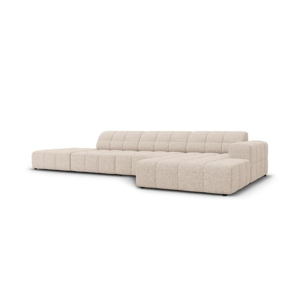 Kampinė sofa smėlio spalvos (su dešiniuoju kampu) Chicago – Cosmopolitan Design-image-3