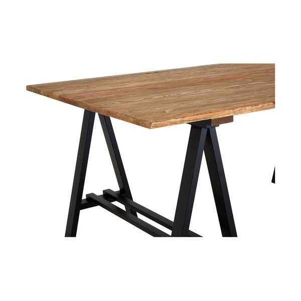 Valgomojo stalas iš pušies masyvo 100x200 cm Hampstead – Premier Housewares-image-4