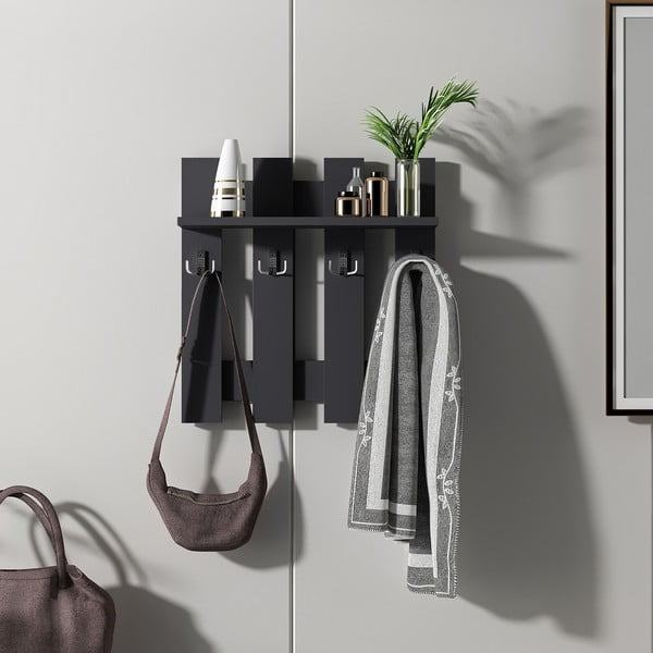 Juoda sieninė pakaba Utica - Kalune Design-image-1