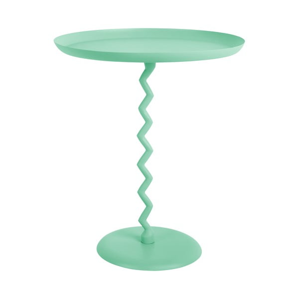 Iš metalo apvalios formos šoninis stalas ø 44 cm Zig Zag – Leitmotiv