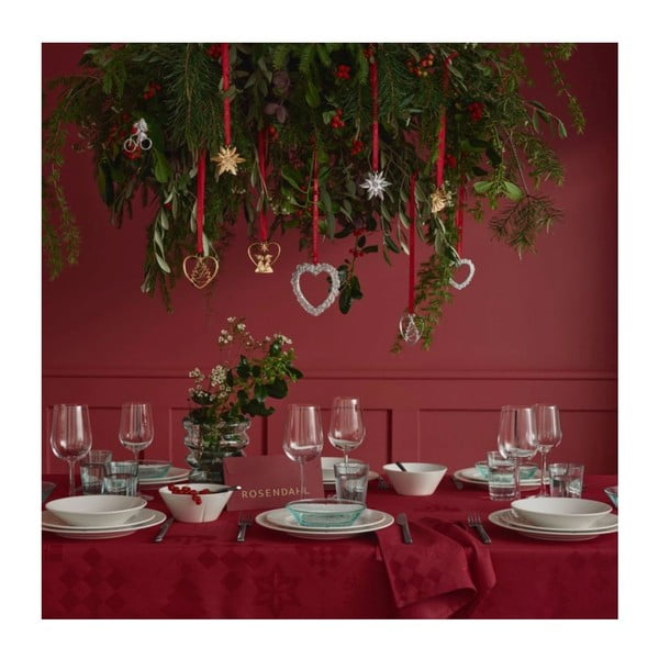 Iš damasko staltiesė su Kalėdų motyvu 150x320 cm Natale – Rosendahl-image-4