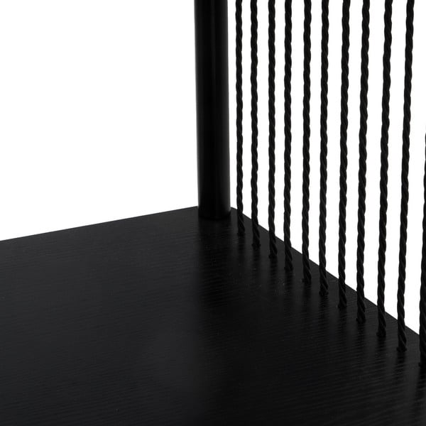 Juodos spalvos kavos staliukas 40x80 cm Manila – Casa Selección-image-4