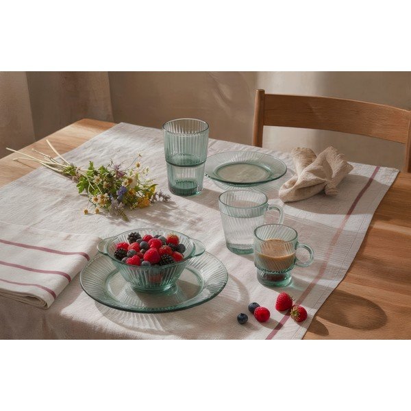 Žalios spalvos iš stiklo puodelis 310 ml Verde – Orion-image-1