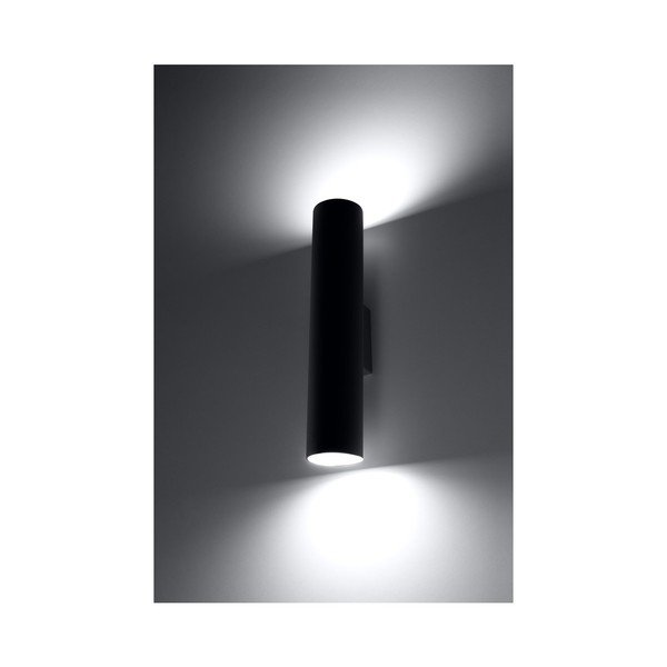 Juodas sieninis šviestuvas Sollux Castro 2-image-3