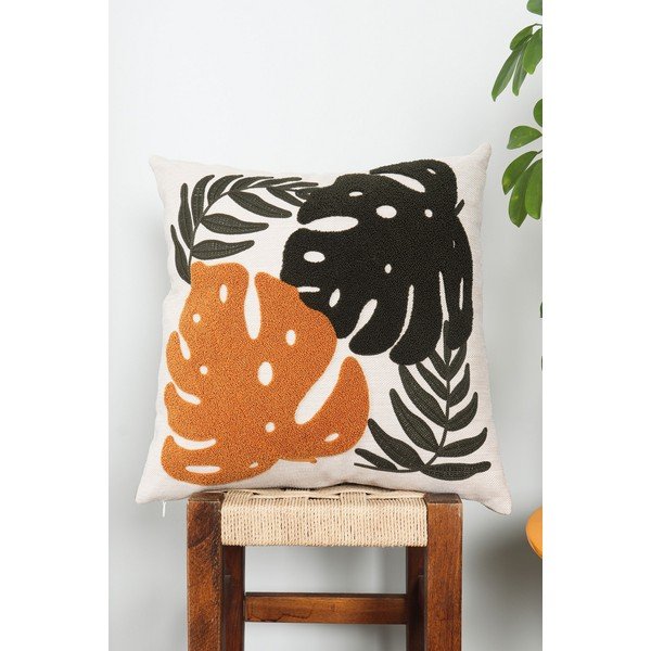 Iš lino dekoratyvinė pagalvėlė 43x43 cm – Mioli Decor-image-4