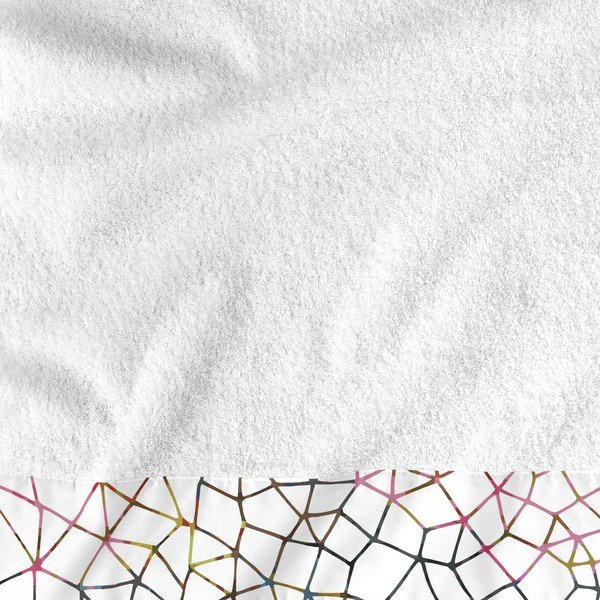 2 medvilninių rankšluosčių rinkinys Blanc Net-image-1