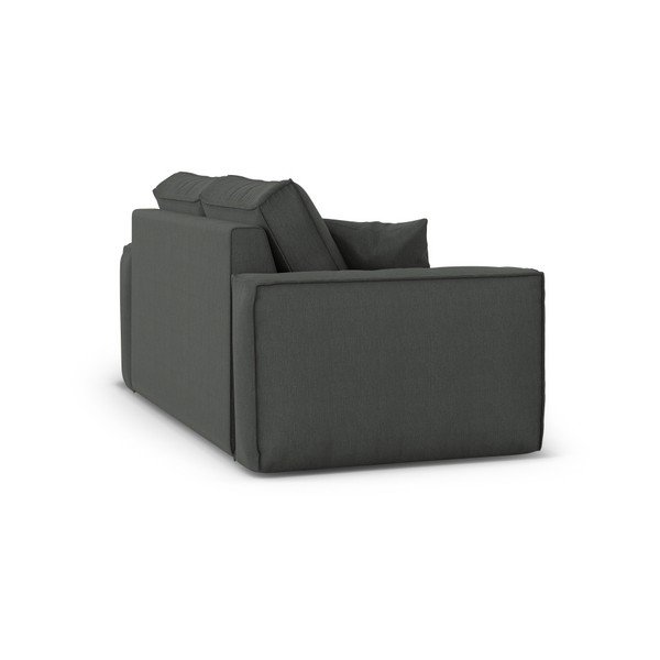 Tamsiai pilka sofa "Cosmopolitan Design Miami", 180 cm-image-3