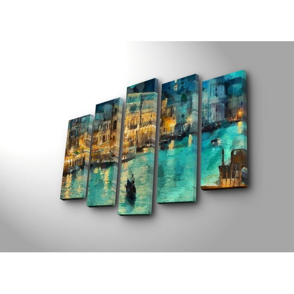Paveikslai 5 vnt. rinkinyje Venice - Wallity-image-2