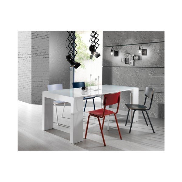 Pakabinamas šviestuvas su pantografo sistema Tomasucci Extension White-image-4