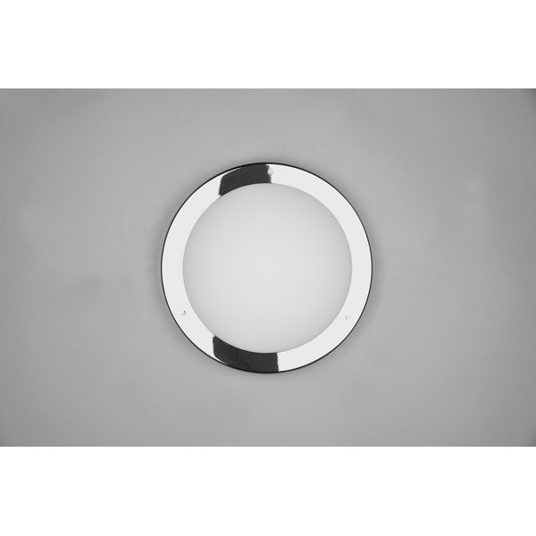 Blizgaus sidabro lubinis šviestuvas ø 31 cm Condus - Trio-image-1