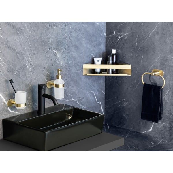 Savaime prilimpantis nerūdijančio plieno laikiklis Orea Gold - Wenko-image-1