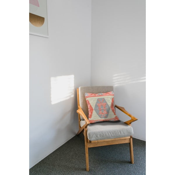 Lauko pagalvė iš perdirbto plastiko Green Decore Terracotta, 45 x 45 cm-image-3