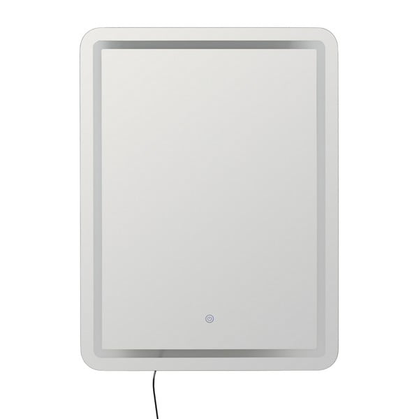 Sieninis veidrodis su apšvietimu 60x80 cm – Ixia