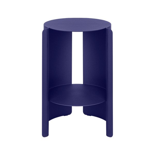 Iš plieno apvalios formos šoninis stalas ø 32 cm Wa – noo.ma
