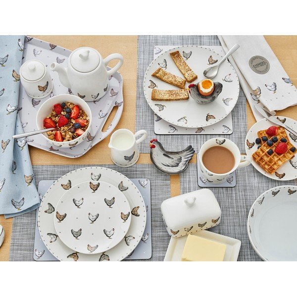 Rankšluostėlių, prijuostės ir puodų laikiklio rinkinys 5 vnt. Farmers Kitchen – Cooksmart ®-image-3