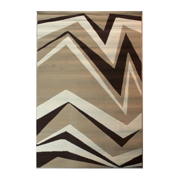 Smėlio ir rudos spalvos kilimas Flair Rugs Element Shard, 120 x 170 cm