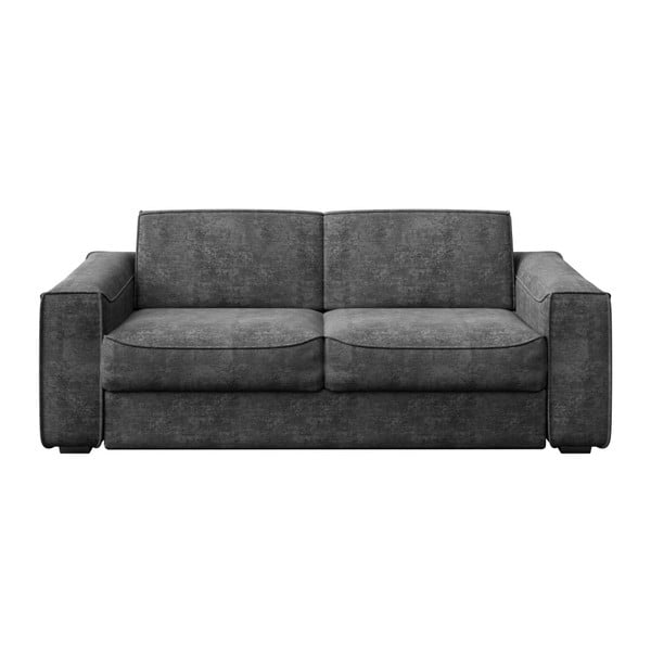 Tamsiai pilka sofa-lova MESONICA Munro, 224 cm