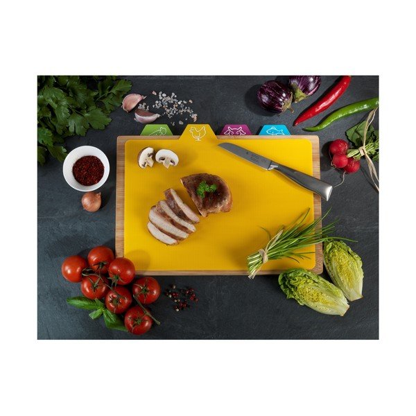 Iš bambuko  pjaustymo lentelė 22,5x32,5 cm Bella – Wenko-image-1