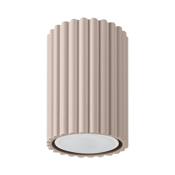 Taupe spalvos iš metalo taškinis šviestuvas ø 6,5 cm Gleam – Sollux