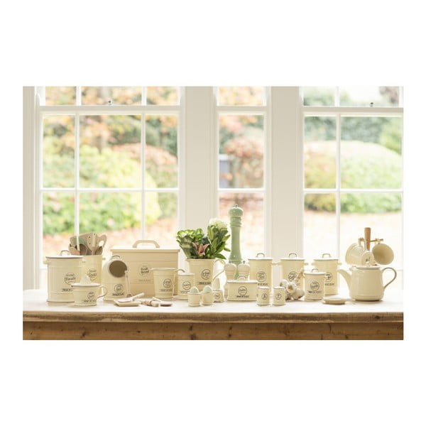 Kreminės spalvos keraminis indelis kavai "T&G Woodware Pride Of Place-image-3