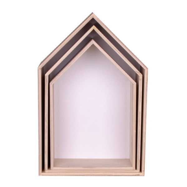 3 medinių lentynų komplektas House Nordic Verona-image-2