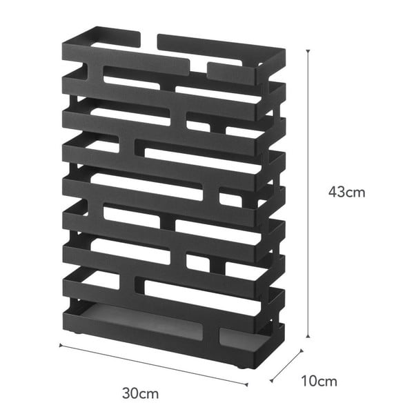 Juodas skėčių stovas YAMAZAKI Himeji-image-3