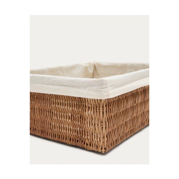 Iš rotango krepšiai 2 vnt. 28x20x10 cm Indali – Kave Home-image-3