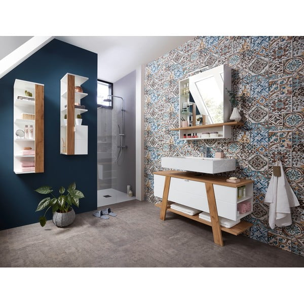 Konsolinė spintelė po praustuvu Germania Novolino, 67 x 111 cm-image-1