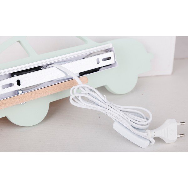 Mėtų spalvos vaikiškas šviestuvas Car - Candellux Lighting-image-2