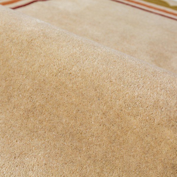Rankų darbo natūralios spalvos iš vilnos kilimas 80x230 cm Lois – Flair Rugs-image-4