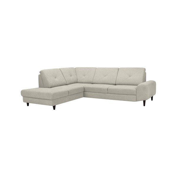 Smėlio spalvos kampinė sofa lova "Windsor & Co Sofos", kairysis kampas Beta-image-1