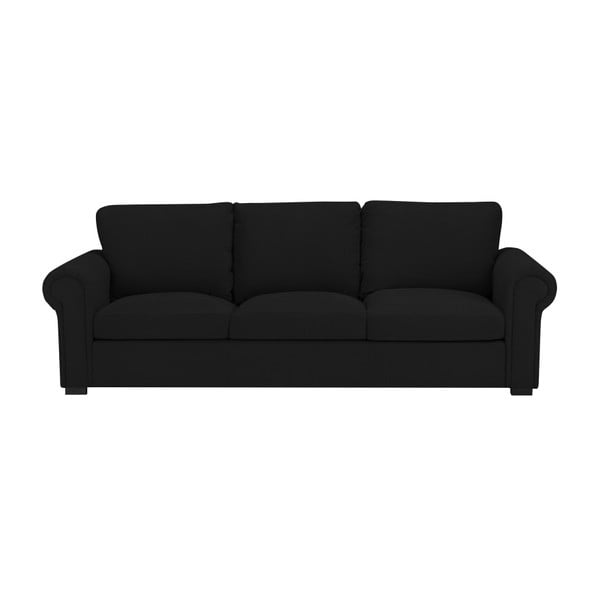 Juoda sofa "Windsor & Co Sofas Hermes", 245 cm