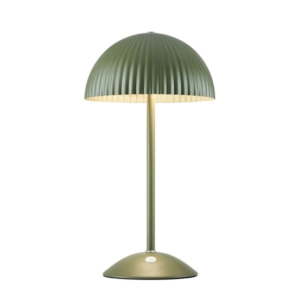 Žalios spalvos iš metalo stalinis šviestuvas (aukštis 33,5 cm) Zin – Markslöjd