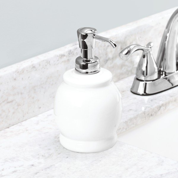 Baltas muilo dozatorius iDesign York, 440 ml-image-1