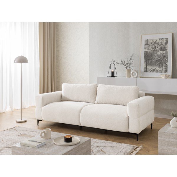 Baltos spalvos sofa 217 cm Helio – Ropez-image-4