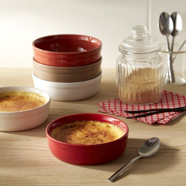 Raudonas kepimo indas crème brûlée Emile Henry, ⌀ 12 cm-image-4