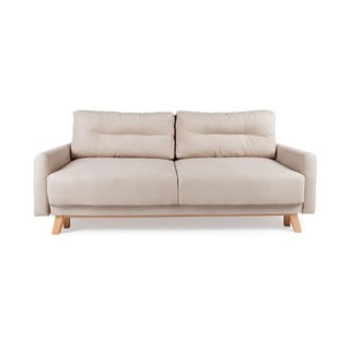 Smėlio spalvos sofa-lova Bonami Selection Pop