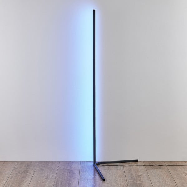 Pastatomas šviestuvas juodos spalvos LED (aukštis 141 cm) Level – Trio